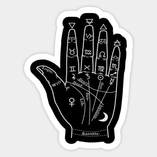 Palmistry Hand Sticker